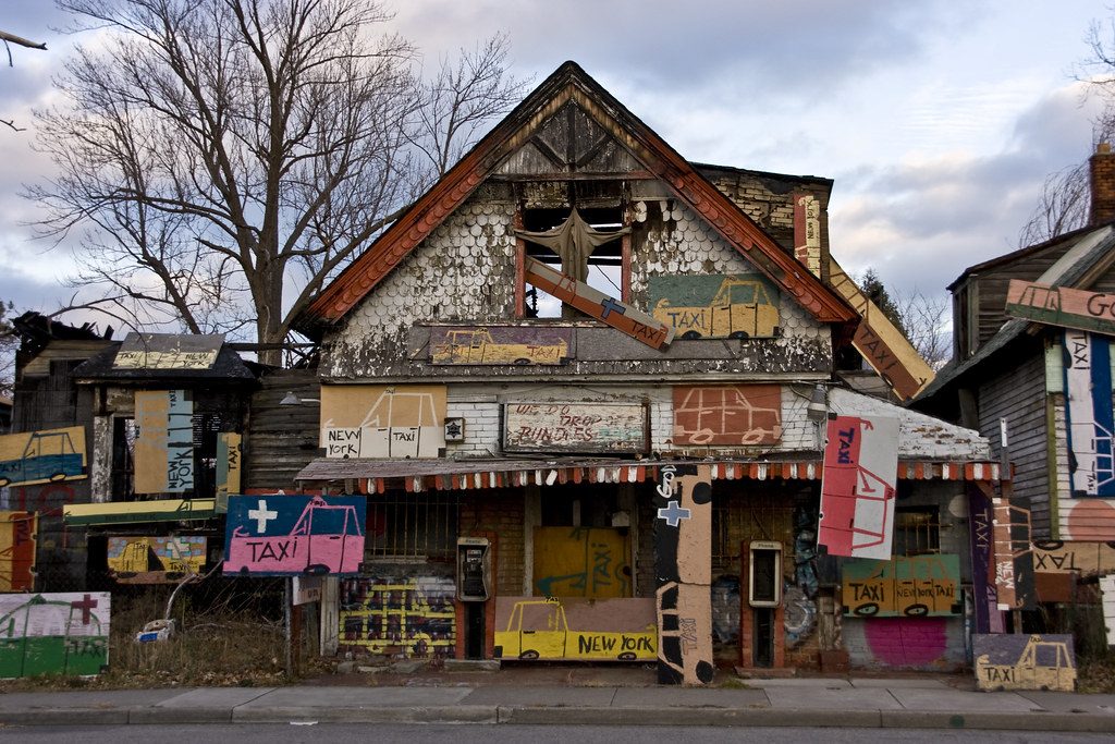 Slumlording: Detroit house