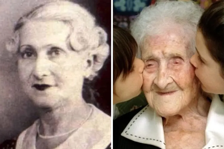 Oldest people to ever live: Jeanne Calment at 122 years old
