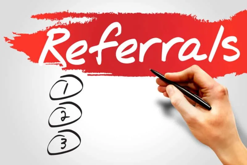 start a referral business