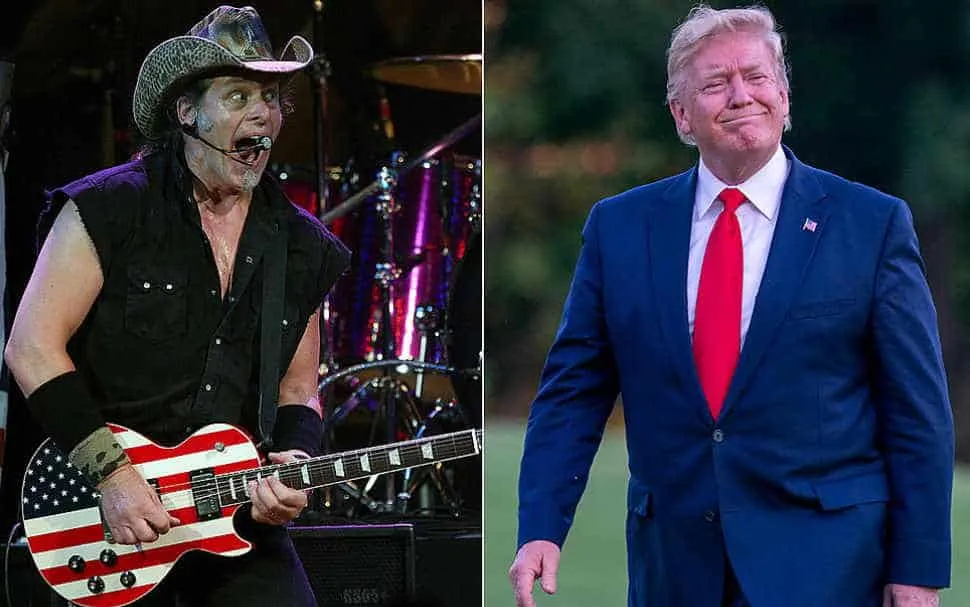 Which celebrities support Trump: ted nugent