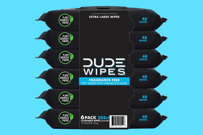 dude wipes - 6 packs
