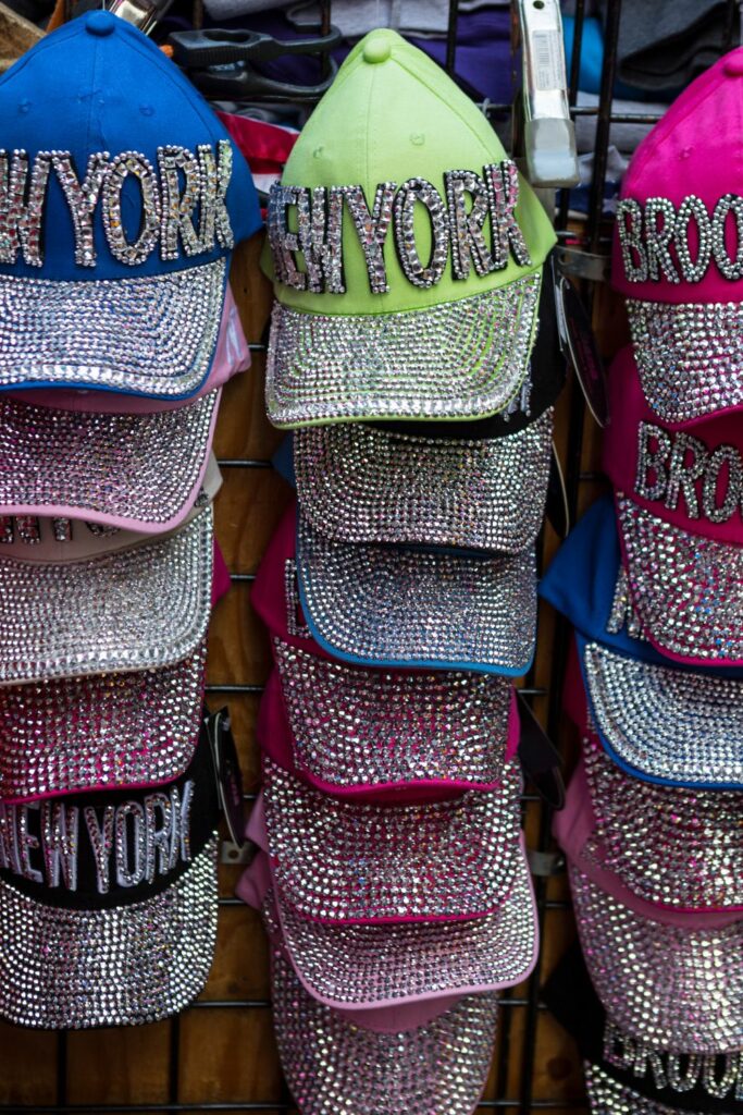 Image via Canvas - Street selling NewYork caps