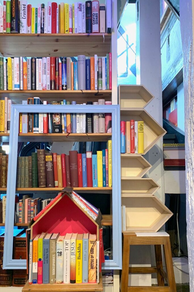 Image via Canvas - bookstore shelf