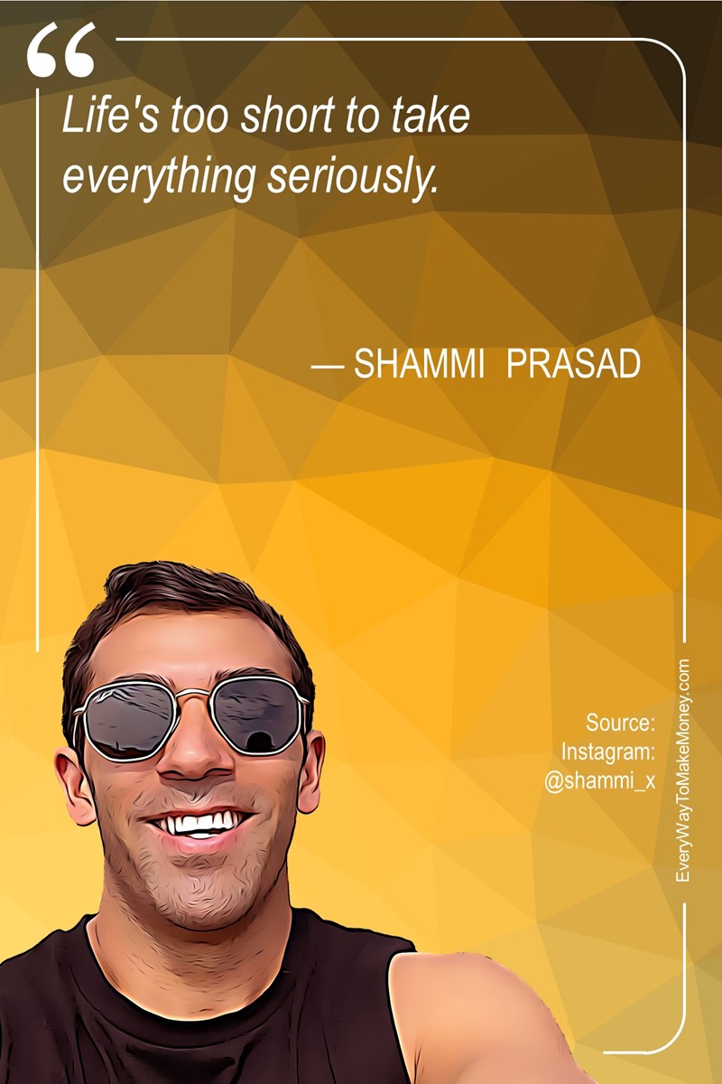 Shammi Prasad quote